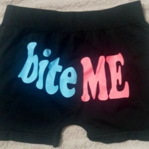 Bite Me Booty Shorts Small